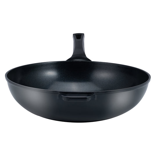 14 Green Ceramic Wok by Ozeri, with Smooth Ceramic Non-Stick Coating (100% PTFE and PFOA Free)