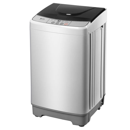 Zimtown Full-Automatic Washing Machine Compact 13.3lbs Laundry Washer W/Drain Pump